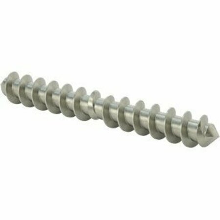 BSC PREFERRED Wood-to-Wood Joining Studs 3/16 Screw Size 1-1/2 Long, 50PK 91685A110